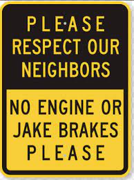 No Jake Brakes