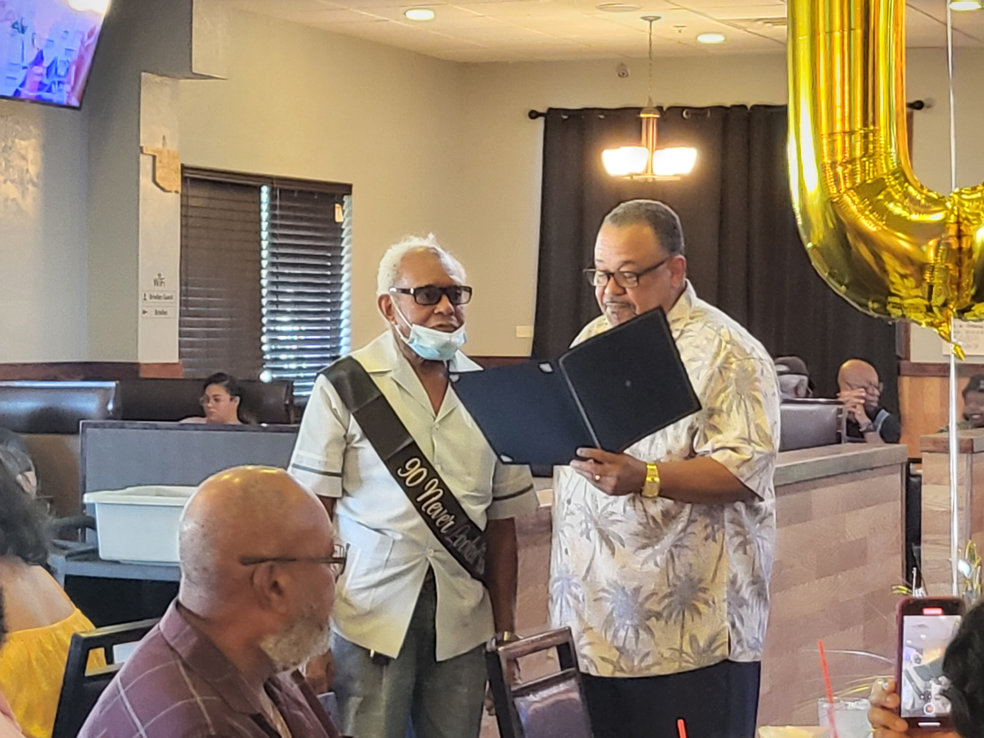 Deacon Allen and Ray Johnson