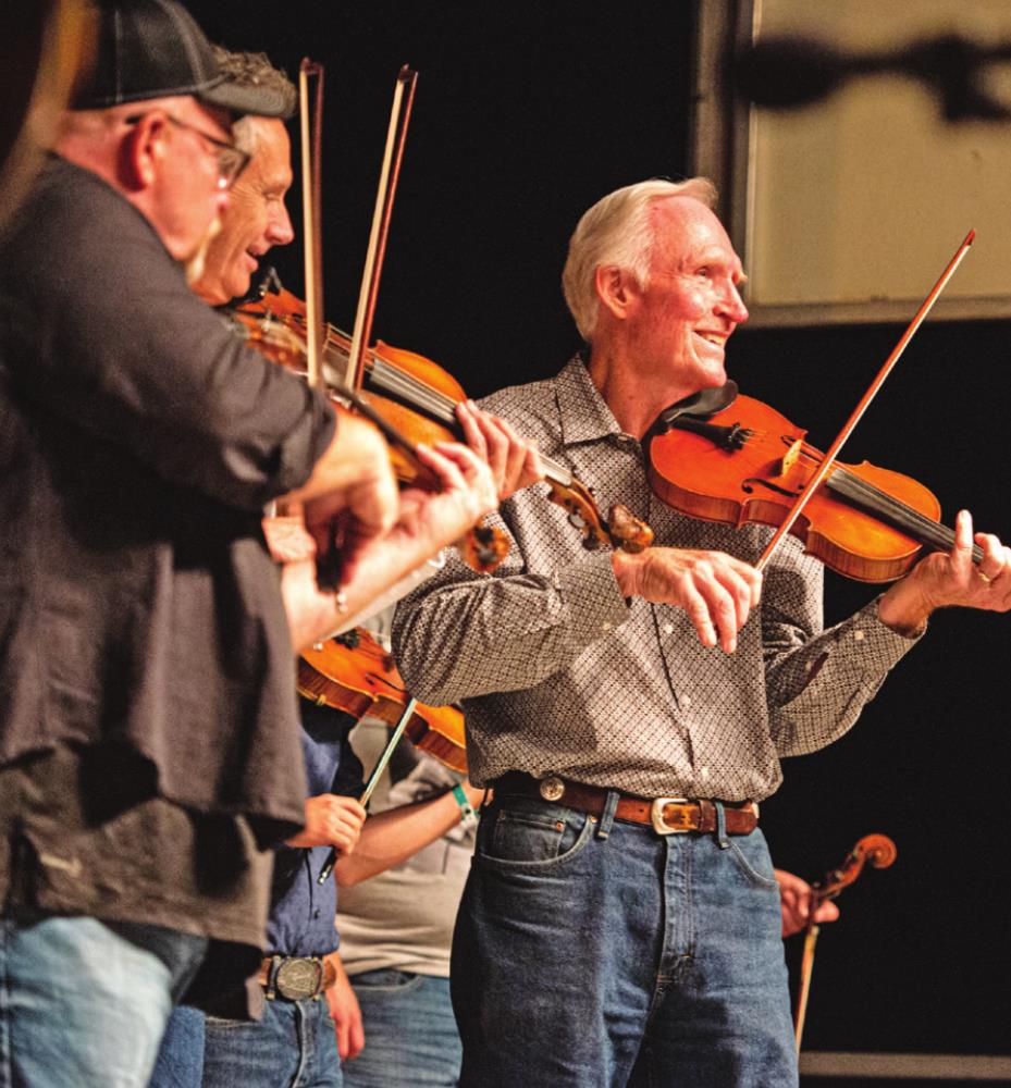 Berline performs with many artists during the benefit concert The Music Never Dies