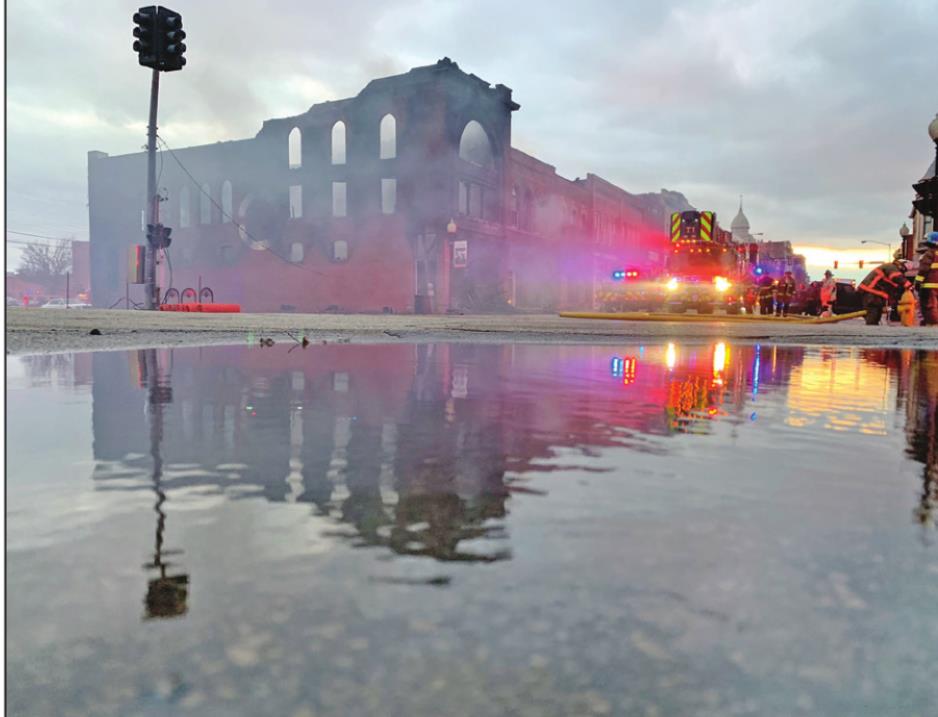 Devastating fire destroys Double Stop Fiddle Shop and Music Hall