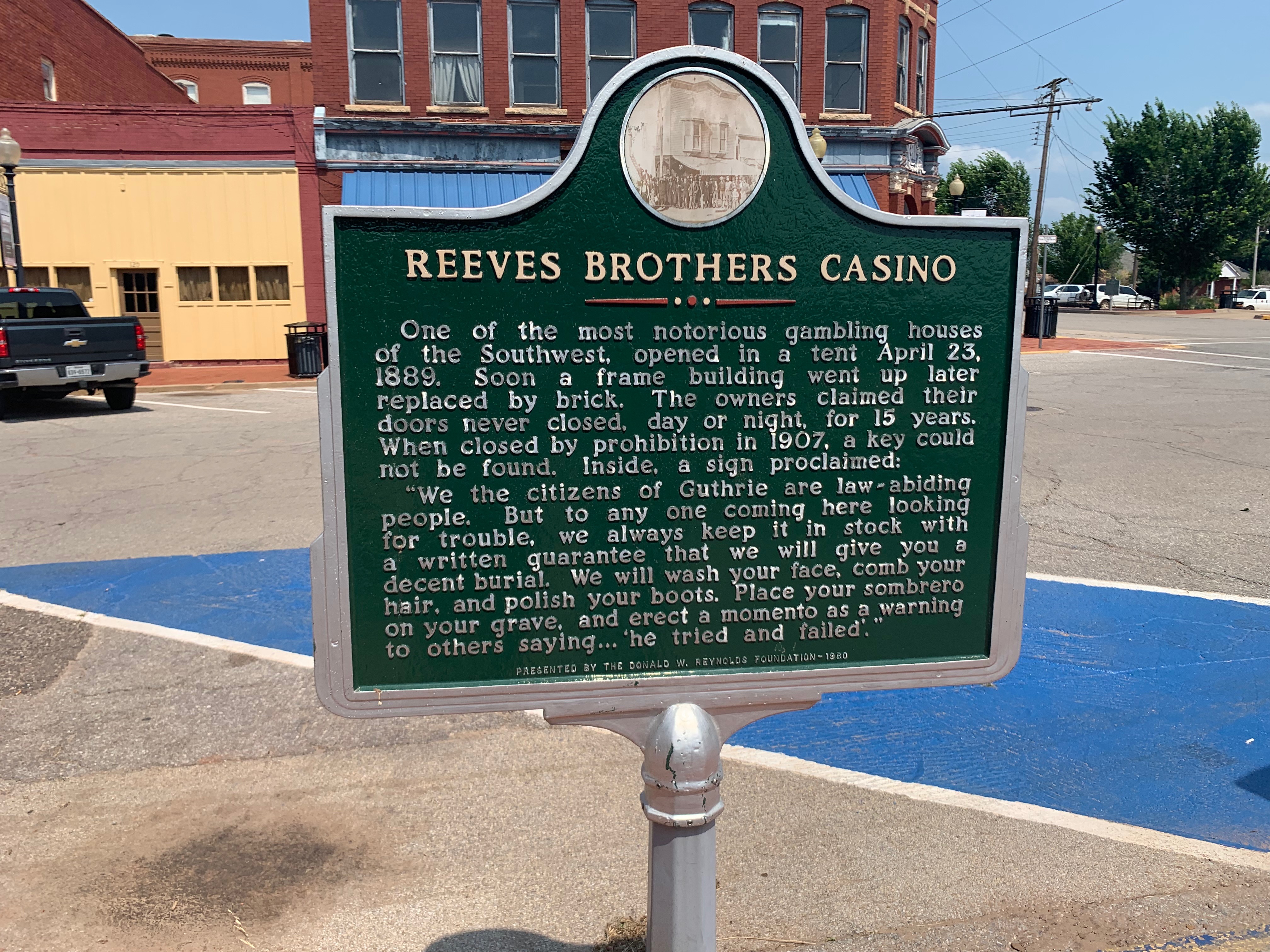 Reeves Brothers Casino