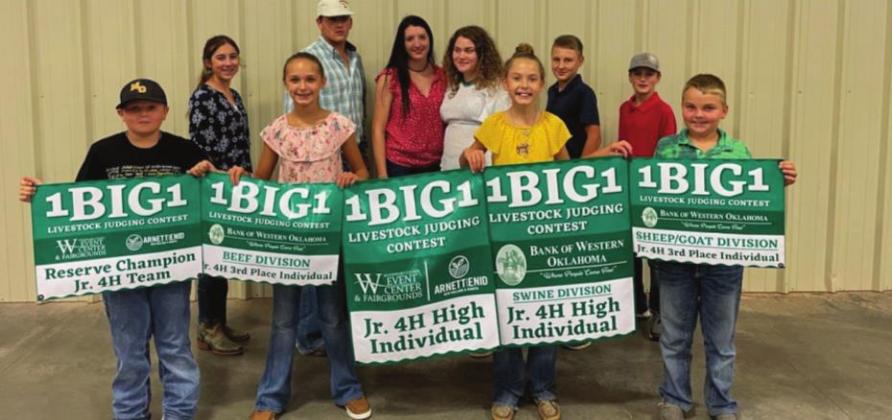 Congratulations to all of these FFA and 4-H members for their outstanding accomplishments.