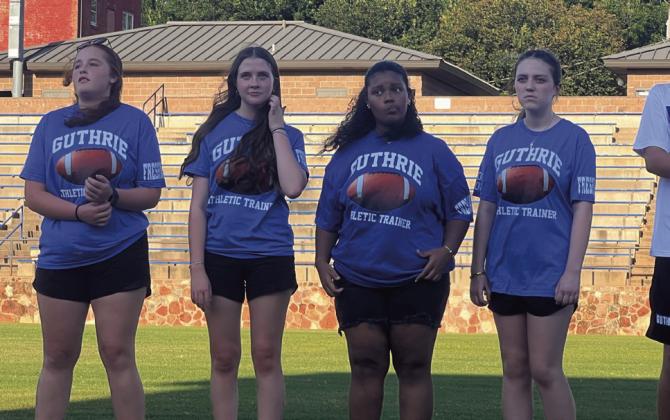 Freshman Athletic Trainers.