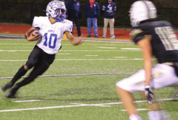 Jaylen Chelf on the move in McAlester