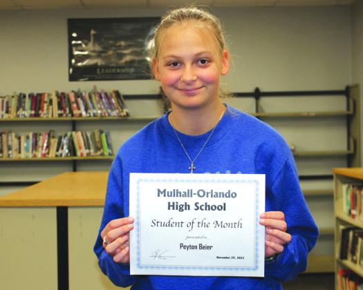 Peyton Beier, 10th grade
