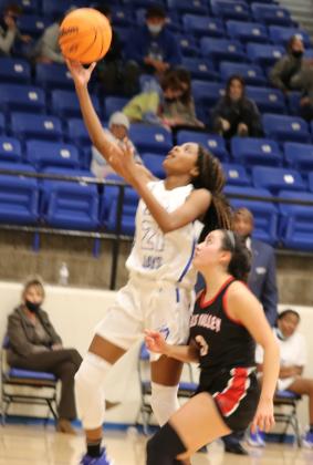 Moran with the layup
