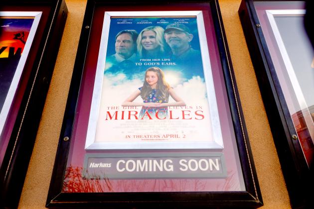 A red carpet premiere was held at Harkins Theatre in Oklahoma City for "The Girl Who Believes in Miracles," a movie partially filmed in Guthrie. (Photos by Aaron Ryburn)