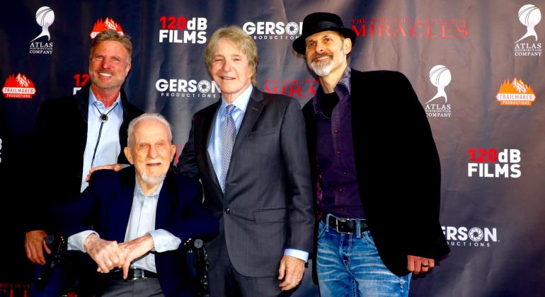A red carpet premiere was held at Harkins Theatre in Oklahoma City for "The Girl Who Believes in Miracles," a movie partially filmed in Guthrie. (Photos by Aaron Ryburn)