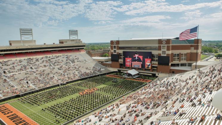 OSU celebrates classes of 2021 and 2020 with historic commencement