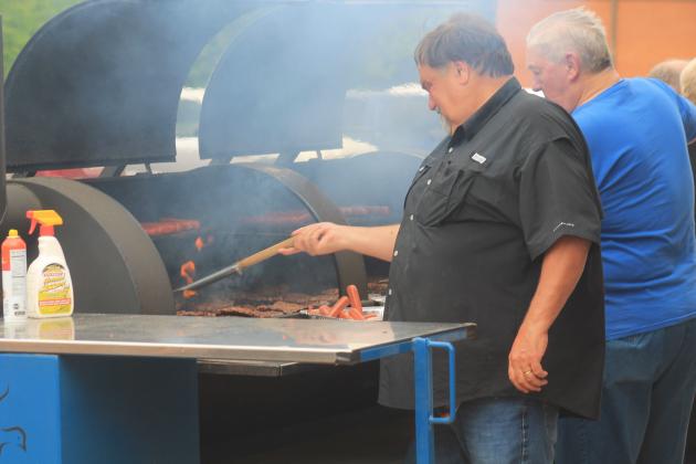 Guthrie High School held a teacher appreciation cookout Wednesday