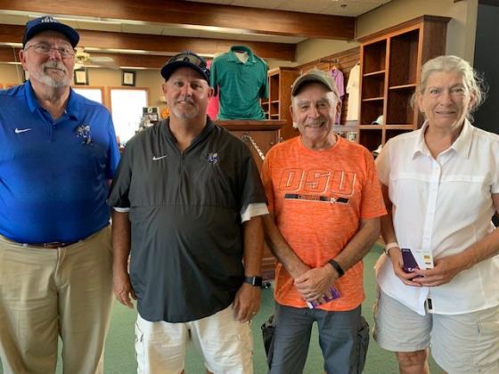 Photo names from left to right—1st place team-- Terry Zink, Shane Weathers, James Flasch, Linda Flasch LaFleur