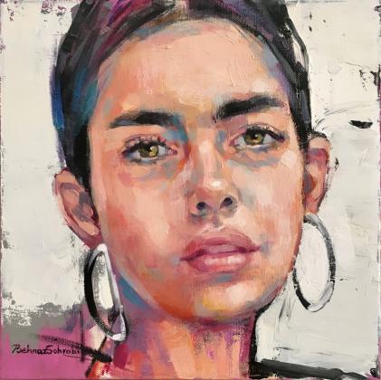 Behnaz Sohrabian (Edmond), Sisi, oil.