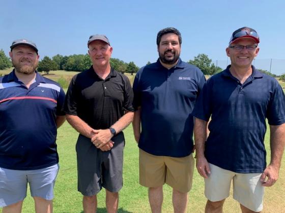 Photo names from left to right—3rd place team-- Nick Davis, Chris Roark, Daniel Thrasher, Jim Freudenberger