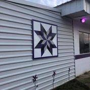 Derrick and Jason Tadlock, Texas Star, plywood and acrylic paint, photo provided by artist
