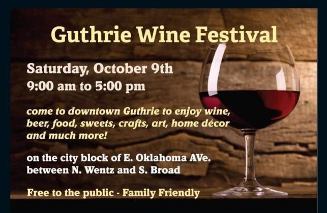 Guthrie Wine Festival information
