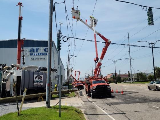 Over 270 OG&amp;E line crew members, vegetation management personnel and support staff have made significant progress getting power restored for the residents of Jackson Parish, Louisiana. The OG&amp;E team will be headed home next Tuesday, after a 15-day stretch.