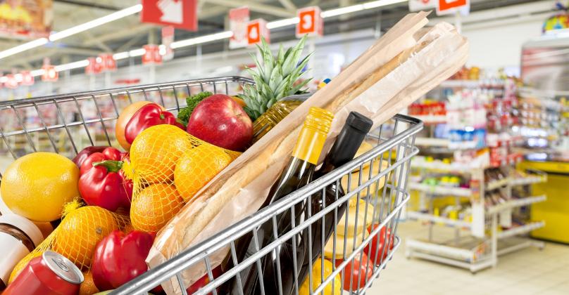 Food safety begins at the grocery store and it’s important to keep foods separated in the grocery cart to prevent cross-contamination.