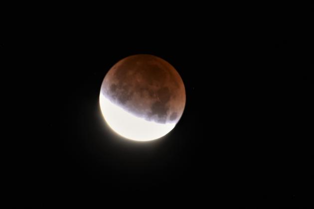 Partial Lunar Eclipse (Photos courtesy of Brett Tennyson)