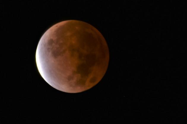 Partial Lunar Eclipse (Photos courtesy of Brett Tennyson)