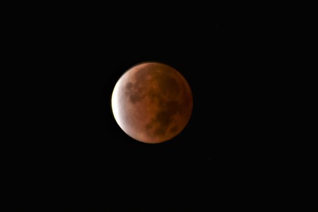 Partial Lunar Eclipse (Photos courtesy of Brett Tennyson)