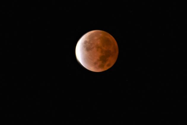 Partial Lunar Eclipse (Photos courtesy of Brett Tennyson)