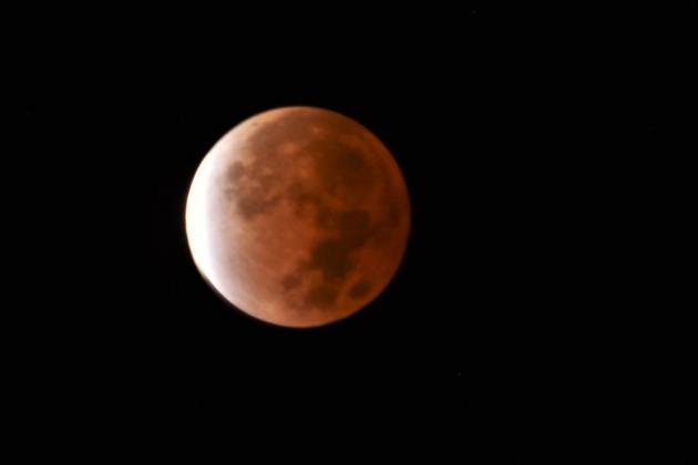 Partial Lunar Eclipse (Photos courtesy of Brett Tennyson)