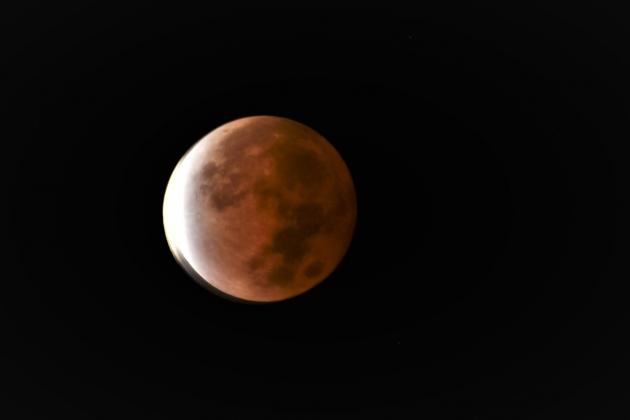 Partial Lunar Eclipse (Photos courtesy of Brett Tennyson)