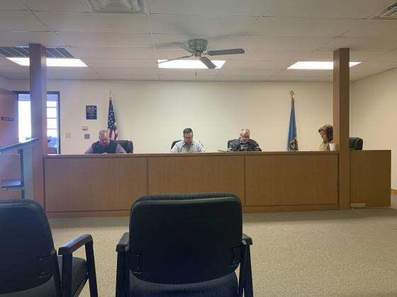 The burn ban was approved at the meeting and is effective immediately.
