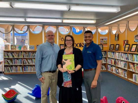 A library within each county of the state has been selected to receive the book for free, including a special sticker inside the front cover sharing more about Smith’s involvement and the Oklahoma Pork Council. 