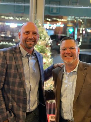 Sen. Chuck Hall and State Rep. Garry Mize hosted the evening for over one hundred Oklahoma leaders and their families, showcasing Guthrie's historical importance.