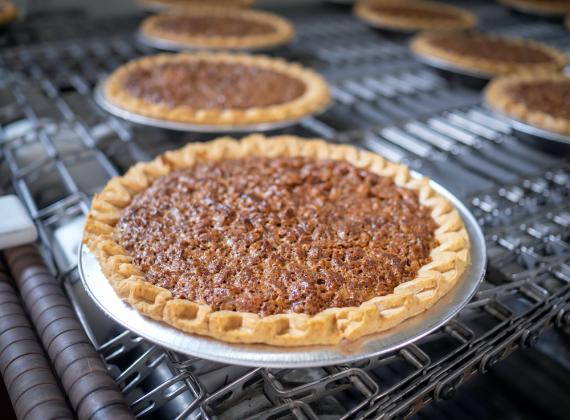 Field’s Pies in Pauls Valley is a founding member of the Made in Oklahoma Coalition. The tasty pecan pies are distributed to 25 states throughout the Southwest. (Photo by Todd Johnson, OSU Agricultural Communications Services)