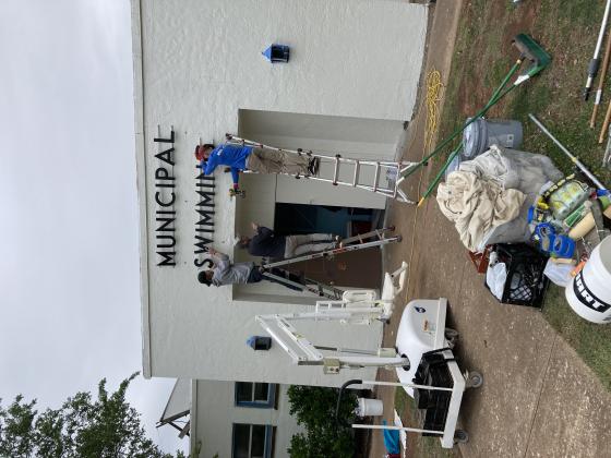 Guthrie YMCA Cleans up Community Pool