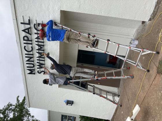 Guthrie YMCA Cleans up Community Pool