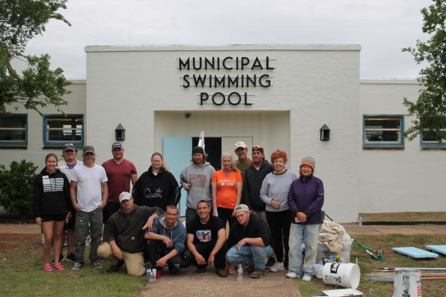 Guthrie YMCA Cleans up Community Pool