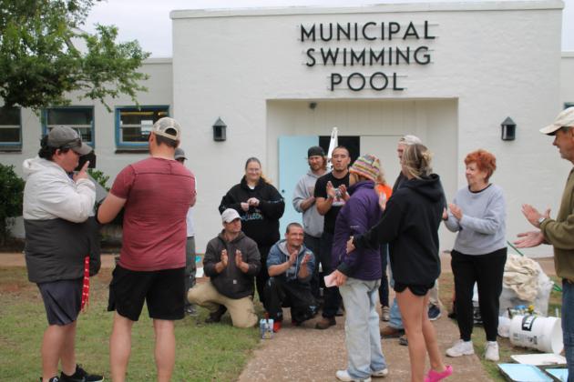 Guthrie YMCA Cleans up Community Pool