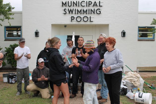 Guthrie YMCA Cleans up Community Pool