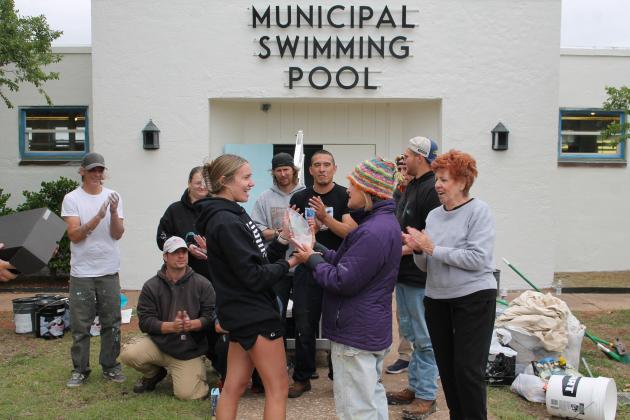 Guthrie YMCA Cleans up Community Pool