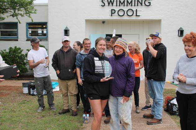 Guthrie YMCA Cleans up Community Pool