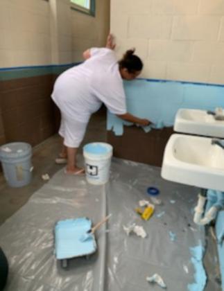 Guthrie YMCA Cleans up Community Pool