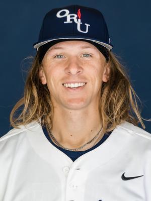 Caleb Isaacs Edmond North HS Grad goes to College World Series *Photo credit: ORU Website
