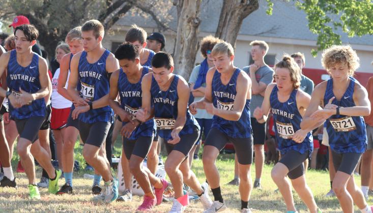 GHS Varsity Boys race start