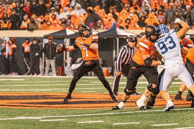 Oklahoma State will appear in the Big 12 championship for the second time in three years on Saturday. (OSU athletics)