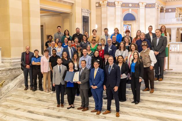 Guthrie Day at The Capitol. Photo Submitted