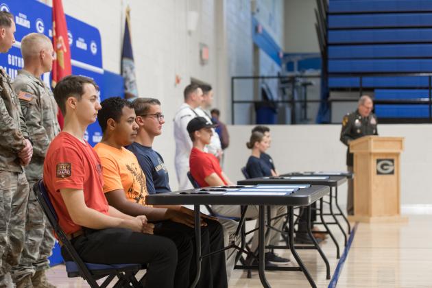 Guthrie High School Students join Armed Forces