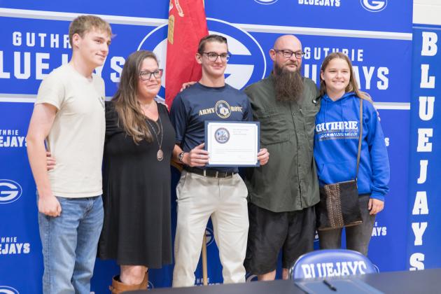 Guthrie High School Students join Armed Forces