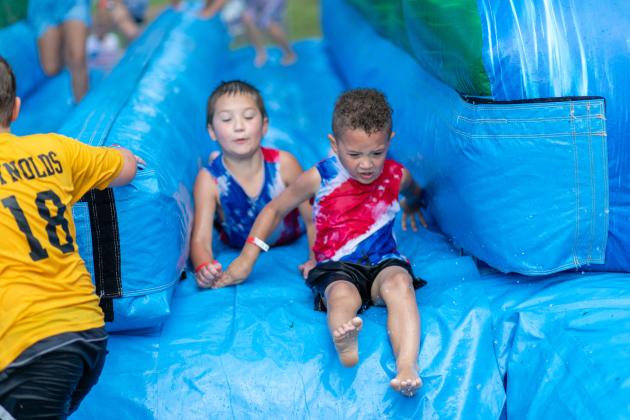 Wet and wild on a summer day!