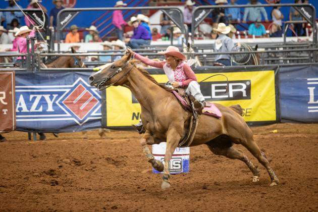 More Barrel Racing...