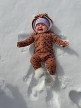 Parkers first snow - Katelyn Payne