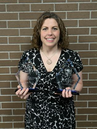 Michelle Bugg was named Crescent Public Schools’ Teacher of the Year during the district’s annual banquet March 26.