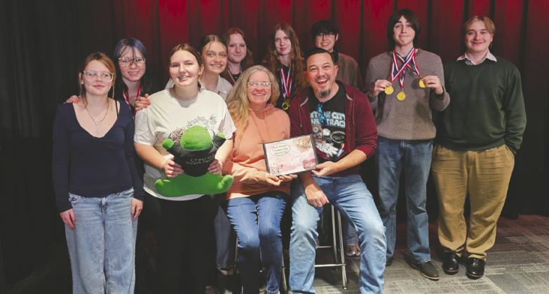 Members of the Crescent Speech Squad.